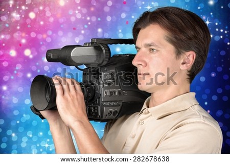Camera Operator, Television Camera, Home Video Camera.