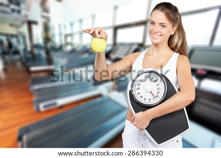 Dieting, Women, Exercising.