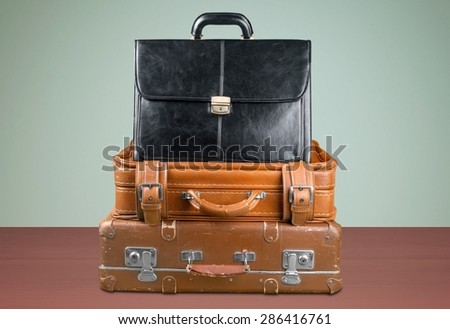 Suitcase, Retro Revival, Luggage.