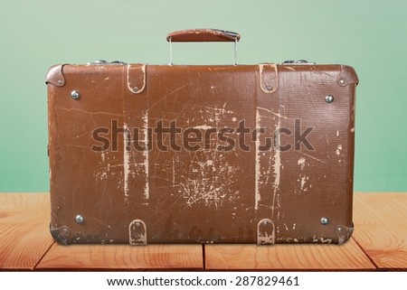 Suitcase, luggage, case.