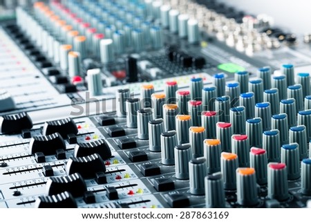 Recording Studio, Sound, Audio Equipment.