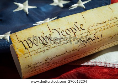 US Constitution, Patriotism, Fourth of July.