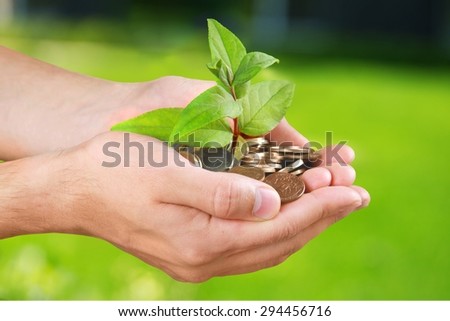 Currency, Tree, Human Hand.