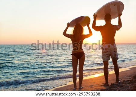 Surfer, woman, surf.