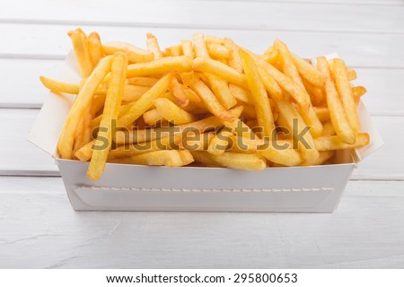 French Fries, Fast Food French Fries, Prepared Potato.