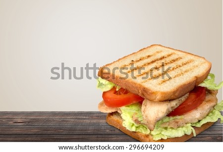 Sandwich, Bacon Lettuce And Tomato, Bacon.