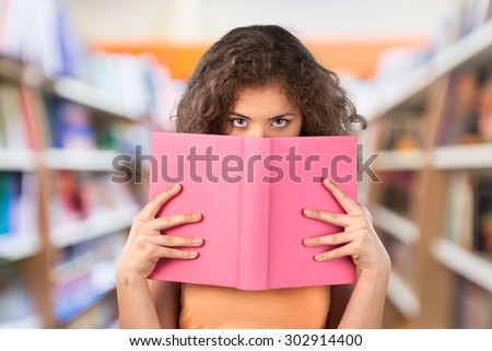 Book Reading, Women, Holding.