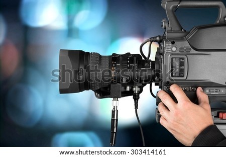 Filming, Camera Operator, Home Video Camera.