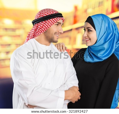 Arabic couple.