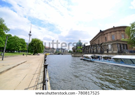 Similar – Foto Bild Berliner Dom, gespiegelt in der Spree