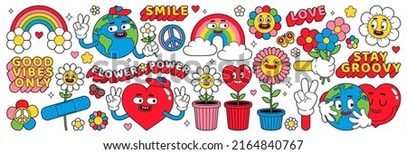 Similar – Image, Stock Photo rainbow heart sticker on mailbox