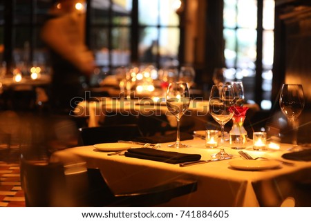 Fine dining Stock foto © 