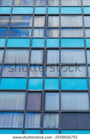 Similar – Image, Stock Photo Behind the lines Facade