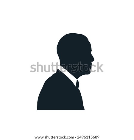 Barack Obama ex-president United States of America silhouette Official profile logo World politician Classic style design Fashion print clothes apparel greeting invitation card banner badge poster ad