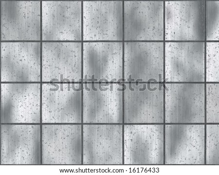 brushed metal square tiles abstract as wallpaper