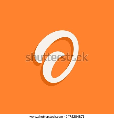 O letter logo design for your business.