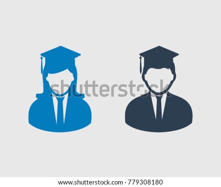white graduate vector icons download free vector art stock
