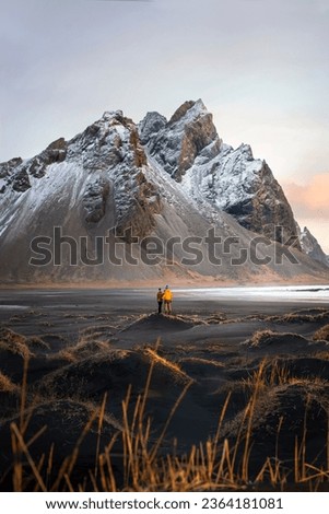 Similar – Image, Stock Photo Beautiful mountain landscape