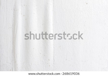 Obsolete wavy painted wood surface texture and pattern