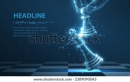 Similar – Image, Stock Photo Checkmate