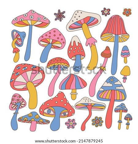 Hand Drawn Mushroom Brush Pack - Free Photoshop Brushes at Brusheezy!