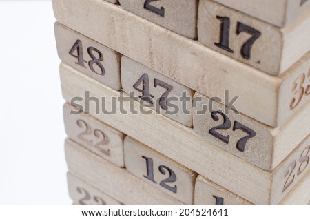 wood bricks