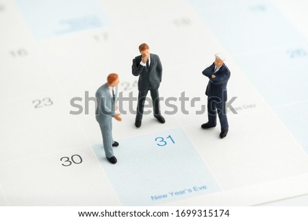 Similar – Image, Stock Photo in thoughts next year 2021