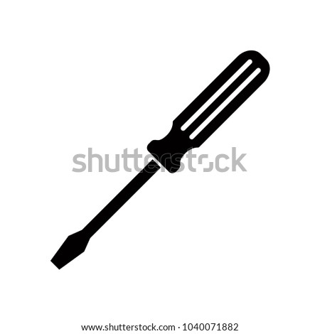 screw driver icon vector