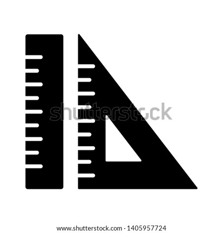 ruler - education icon vector design template