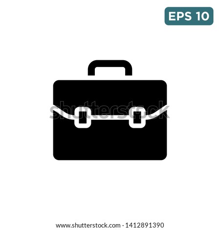 briefcase - suitcase icon vector design template
