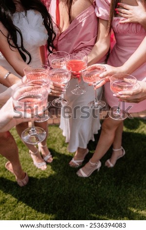 Similar – Image, Stock Photo Bachelorette party