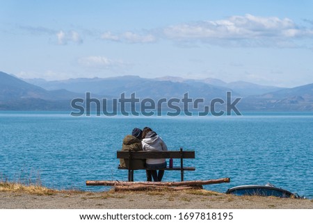 Image, Stock Photo Landscape Near General Carrera Lake, Chile