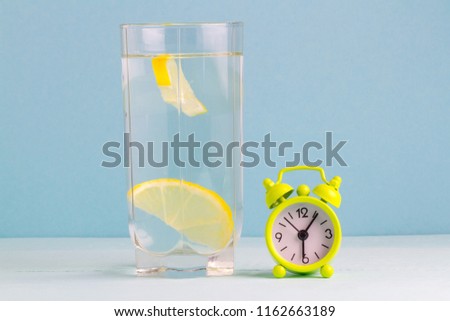 Similar – Image, Stock Photo Water time Drinking