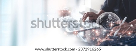 Similar – Image, Stock Photo Double exposure