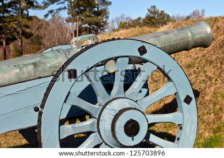 Field Gun Cannon replica used in Revolutionary War