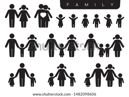 Family Clipart Black And White | Free download on ClipArtMag