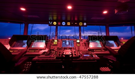 Similar – Image, Stock Photo bridge Cruise Technology