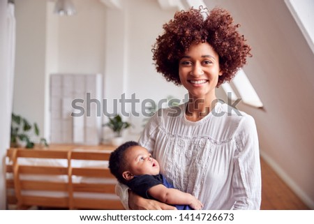 Similar – Image, Stock Photo portrait indoors of a young beautiful woman with led ring reflection in her eyes. Black and white photography