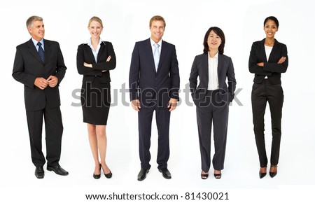 Mixed Group Of Business Men And Women Stock Photo 81430021 : Shutterstock
