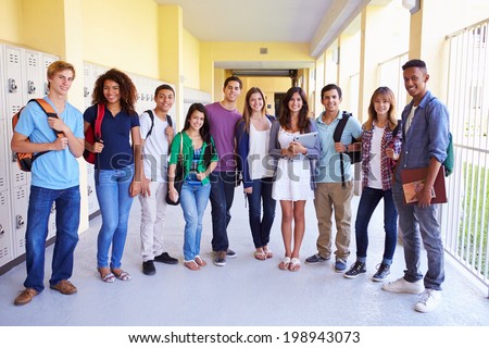 Similar – Image, Stock Photo Ethnic teenage boy with Down syndrome browsing laptop at home