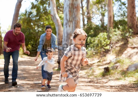 Similar – Image, Stock Photo Man running along path at seaside