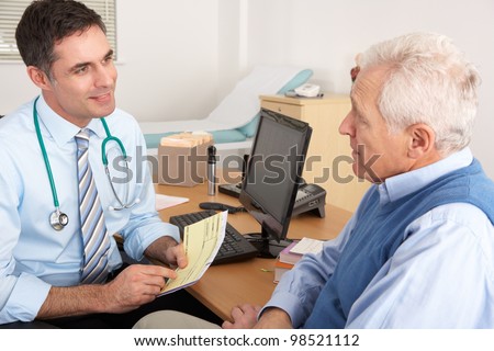 Similar – Image, Stock Photo NHS UK doctor taking patient blood sample