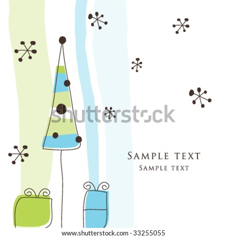 New Year'S Card Stock Vector Illustration 33255055 : Shutterstock