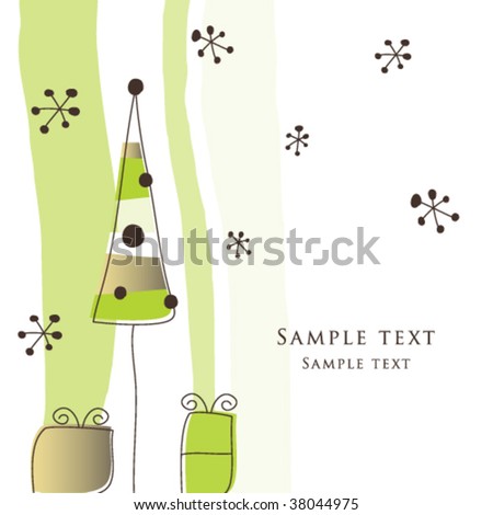 New Year&#039;S Card Stock Vector Illustration 38044975 : Shutterstock