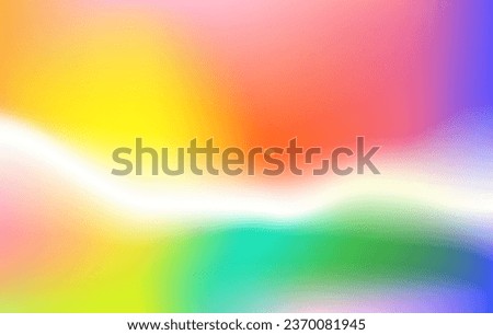 Spectrum background, with white line flare.