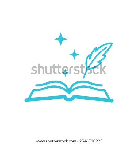 Storybook icon. Isolated on white background. 