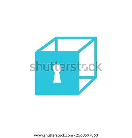 Escape Room icon. Isolated on white background. 