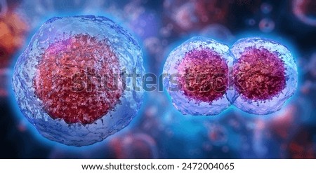 Similar – Image, Stock Photo cell division