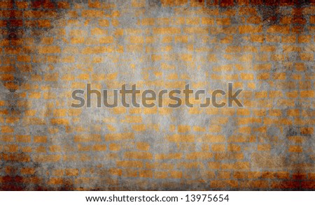 grunge backgrounds with bricks - element for design - see more in my portfolio