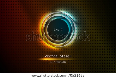 Futuristic Gate, Entrance | Vector Science Fiction Series - 70521685 ...